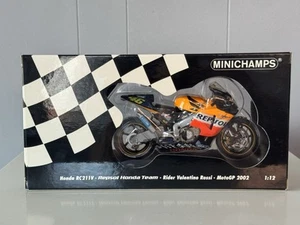Minicamps 1/12 Valentino Rossi 122 027146 Repsol Honda RC211V 2002 - Picture 1 of 5