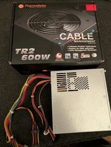 Thermaltake TR2-600 TR2 TR 600 600W Desktop Power Supply. For Parts - Afbeelding 1 van 4
