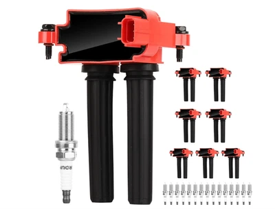 Ignition Coil Packs and Iridium Spark Plugs Set Fit for 5.7 V8 HEMI 2011-2019 Ra - Image 1 of 4