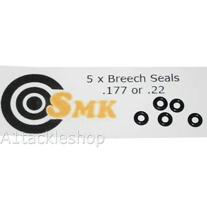 5 x SMK Breech/Bolt Probe Seals - .177 or .22 - Fits: XS78 XS79 QB78 QB79 TH78 - Picture 1 of 1