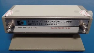 HP Agilent 8495G Programmable Step Attenuator, 4 GHz, 70 dB, 10 dB Steps opt 002 - Bild 1 von 5