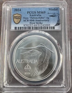 2024 swan MS69 PCGS first strike stunner - Picture 1 of 2