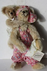 Oso de peluche de la artista de Jaymar Creations Ellen Kislingbury Lynda Lou & Jacob Bear - - Imagen 1 de 1