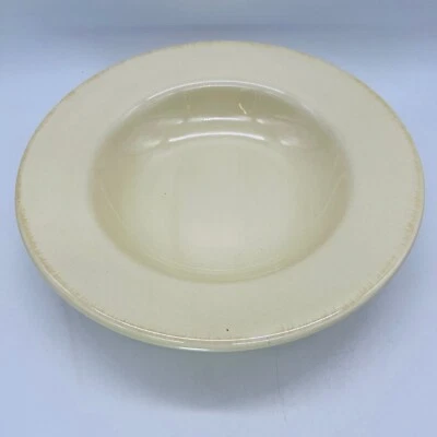 Tag Ltd Sonoma amarillo claro crema borde sopa Ironstone borde rústico 10" Foto 1 de 4