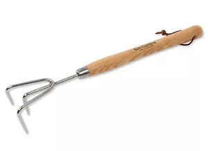 Spear & Jackson Kew Gardens 3100KEW Cultivador de 3 clavijas de acero inoxidable con mango - Imagen 1 de 2