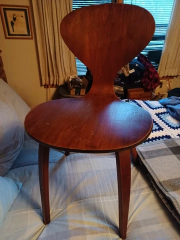 Mid-Century Modern Plycraft, Pretzel Chair Norman Cherner Cover
