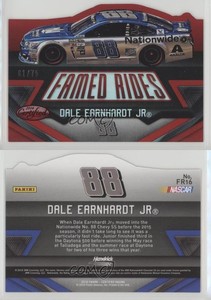 2016 Certified Famed Rides Mirror Red /75 Dale Earnhardt Jr #FR16 HOF