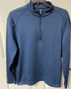 Chaqueta de golf Nike para hombre L 1/4 cremallera manga larga - Imagen 1 de 8
