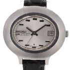 Seiko Lord Matic 5605-5010 Vintage Date Silver 25Jewels Automatic Mens Watch