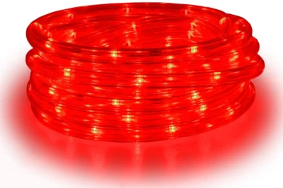 100LED Solar Rope Tube String Fairy Lights Strip Waterproof Outdoor Garden Decor - Image 1 of 4