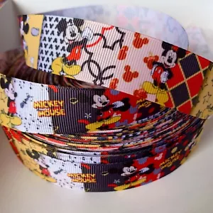 CINTA DE GROSGRAIN YARD DISNEY MICKEY MOUSE PERSONAJE - Imagen 1 de 1