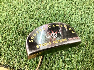 SCOTTY CAMERON STUDIO DESIGN No.5 Putter 34" No HC Shaft Orignal Steel - Picture 1 of 6