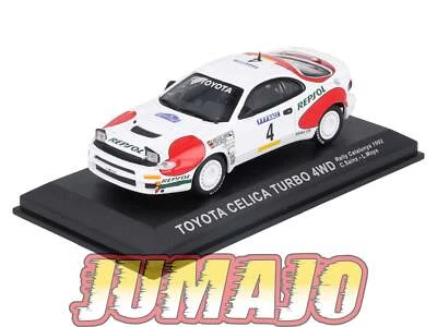 RCA15 1/43 IXO Rallye ALTAYA TOYOTA Celica Turbo 4WD Catalunya 1992 C.Sainz #4 - Photo 1/4