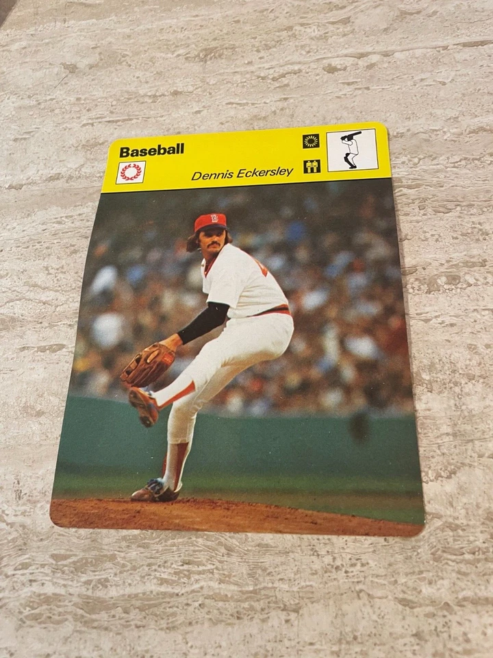 Sportscaster Baseball 1978 #50-07 Dennis Eckersley - Medias Rojas de Boston - Salón de la fama - MT Foto 1 de 1