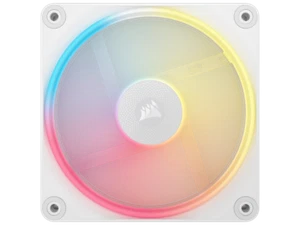 CORSAIR iCUE LINK LX120-R RGB 120mm PWM Reverse Fan Expansion - White - Reverse - Afbeelding 1 van 5