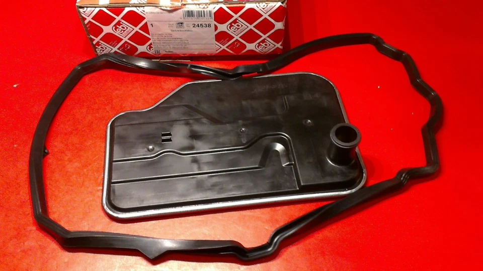 Mercedes Auto Trans Filter Kit (FILTER+GASKET) C CL CLK CLS E GL ML S R SLK FEBI - Image 1 of 4