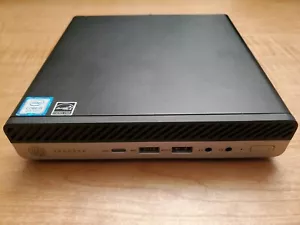 HP PRODESK 600 G4 MINI PC I5-8500T 2.10 GHZ 8GB RAM 256GB NVMe SSD WIN10 PRO - Picture 1 of 6