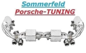 Porsche Carrera 991 S MK1 OE Klappenauspuff + Endrohre Valved Sport Exhaust PSE - Picture 1 of 2