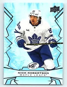 2022-23 Upper Deck Ice - #37 Nick Robertson - Picture 1 of 2