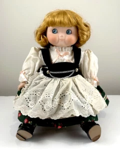 Goebel Dolly Dingle Ltd. Ed. Musikalische Porzellanpuppe mit Ständer - Edelweiß Vintage 1989 - Bild 1 von 17