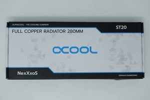 Alphacool NexXxoS HPE-20 Full Copper 280mm Radiator - Afbeelding 1 van 6