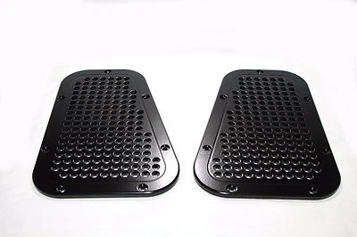 Land Rover Defender 90 110 130 ventilaciones de techo de ala (parte superior de ala de aluminio fresado CNC)  Foto 1 de 4