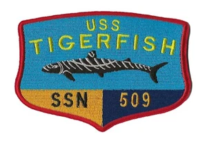 Ice Station Zebra USS Tigerfish SSN 509 movie submarine prop patch - Picture 1 of 2