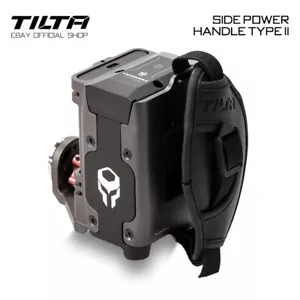 Tilta Side Power Handle Grip Arri Rosette Cámara Soporte para DSLR Z CAM Cámara Jaula - Imagen 1 de 4