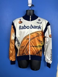 Agu Cycling Jumper Rabobank 1990s Wool Polyester large* - Picture 1 of 13
