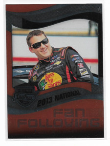 Tony Stewart 2013 VIP Press Pass National Issue Fan Following #4/5