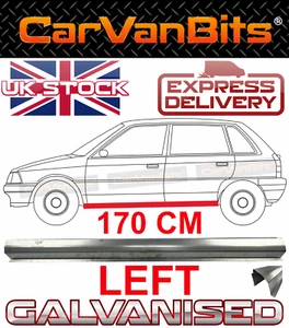 PARA CITROEN AX ZA 5 PUERTAS 86-98 CUERPO DE REPARACIÓN DE UMBRAL PANEL EXTERIOR ÓXIDO 170CM IZQUIERDO - Imagen 1 de 6