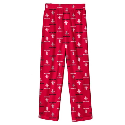 Youth Houston Rockets Pajama Pant Boys Sleep Bottoms Cover