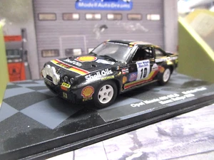 OPEL Manta B 400 Gr.B Manx Rallye 1986 #10 McHale Shell Dealer IR REMODELACIÓN IXO 1:43 - Imagen 1 de 5