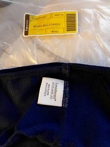 Longaberger - Delineador para cesta "Feliz Halloween" - Azul ÍNDIGO - NUEVO - Imagen 1 de 3