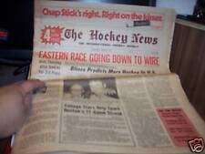 The Hockey News 3/9/1973 Mike Nykoluk & Lloyd Blinco