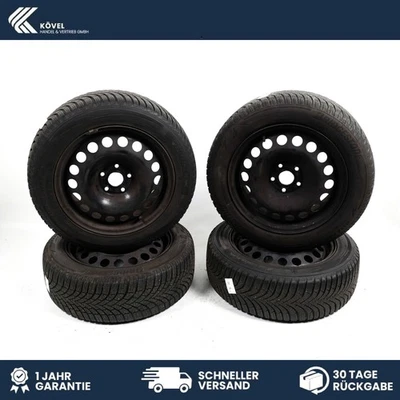 4x 16 Zoll Winterreifen Kompletträder Stahl Opel 6,5Jx16 ET41 5x105 2160163 - Bild 1 von 4