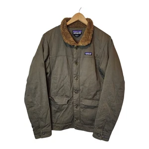 Patagonia Maple Grove Deck Jacket Sherpa Lined Basin Green Herren Medium - Bild 1 von 14