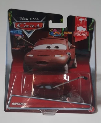 CARS Raro Disney pixar 2015 ANDREA lost and found 3/8 2015 mattel 1/55 maclama - Immagine 1 di 4