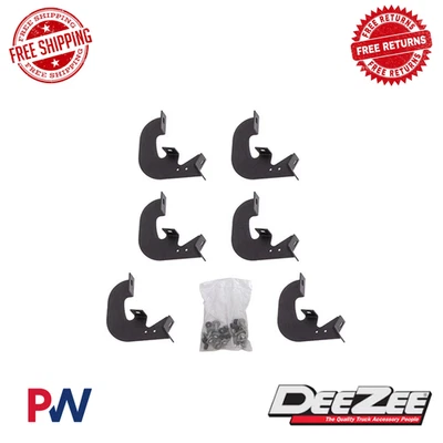 Шестигранная боковая ступенька Dee Zee для Chevrolet Silverado GMC Sierra 1500 2500HD 3500HD - Изображение 1 из 2