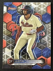 Bowman's Best #TP-25 2023 Justin Crawford Top Prospects Philadelphia Phillies - Imagen 1 de 2