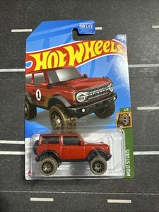 🔥Hot Wheels ERROR ‘21 Ford Bronco Missing Decal Red One Of A Kind🔥 - Picture 1 of 3