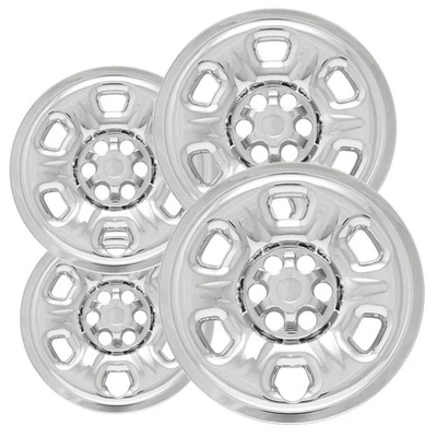 Impostor Chrome Wheel Skins 16 inch Rims Set of 4 for Nissan Frontier 2005-2024 - Imagem 1 de 4
