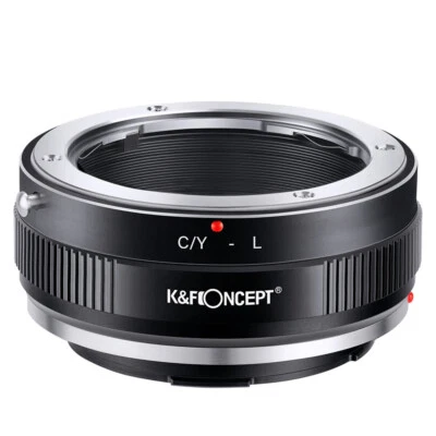 K&F Concept Lens Adapter For Contax/Yashica(C/Y) Lens to L Mount Leica SL Camera - Image 1 of 4