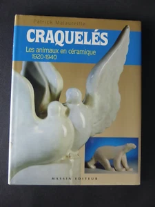 ANIMAUX CRAQUELES 1920-1940 - PATRICK MALAUREILLE ART DECO CUBISME OURS POMPON - Picture 1 of 7