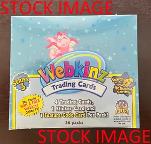 Webkinz 2008 Series 3 Booster Box - GANZ Factory Sealed 36 Packs - Picture 1 of 5