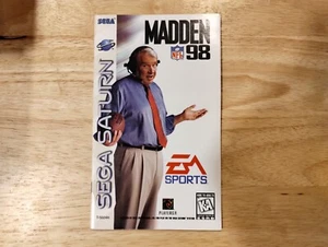 Madden 98 (Sega Saturn) nur Bedienungsanleitung - Bild 1 von 3