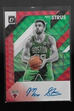 2019-20 Panini Donruss Optic Signature Series Green Prizm Max Strus #SS-MXT Auto