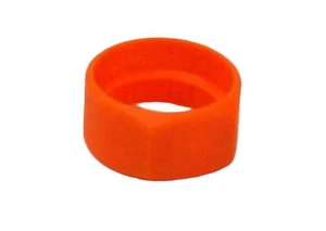 NEUTRIK PCR-3 Orange Colored ID Rings for C Series 1/4" Connectors (10 PACK) - Picture 1 of 2