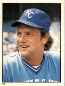 1981 Topps Stickers Baseball Card #82 George Brett