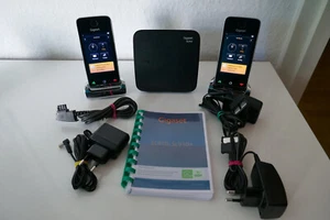 Gigaset SL910 Duo Telefon - Schnurlostelefon - 2 Mobilteile mit Farbdisplay - Zdjęcie 1 z 7